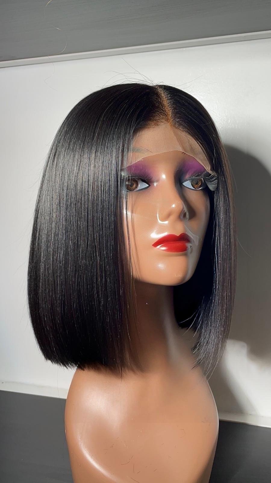 Perruque Lissa Raw Hair carré – Closure 6x6